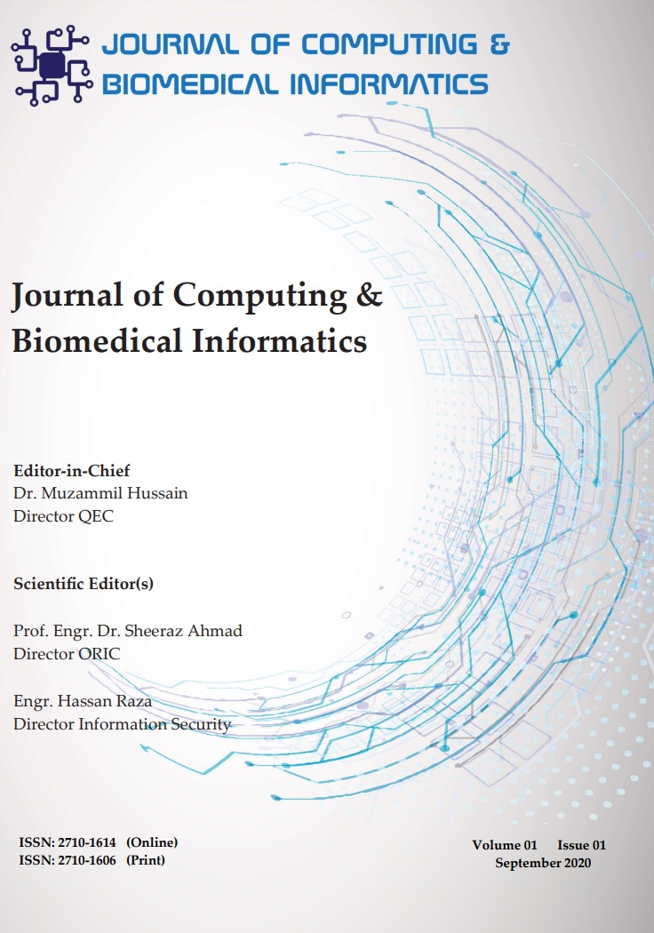 					View Vol. 1 No. 01 (2020): Journal of Computing & Biomedical Informatics
				